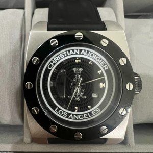 RARE Christian Audigier Los Angeles Wristwatch